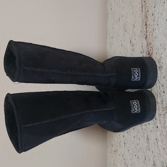 NEW- Merino Craft UGG Boots. UNISEX-Size-13 UK USA:11, Black. - Picture 6 of 10